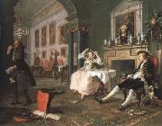 William Hogarth shortly after the marriage oil painting picture wholesale